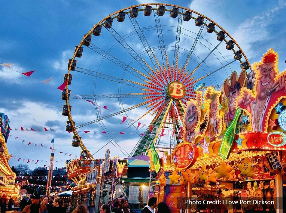 fun fair ferris wheel port dickson