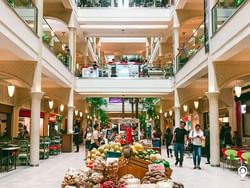 Interior of Powerplant Mall near the St. Giles Makati Hotel