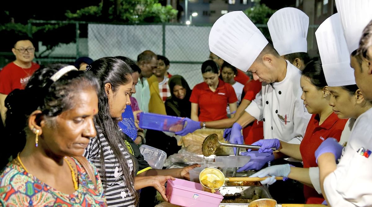 Surplus food - Zero Food Wastage event at Sunway Resort