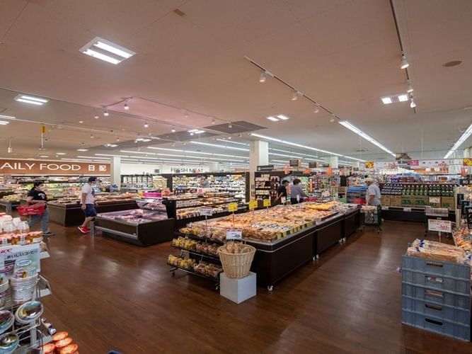 Inside of Kutchan supermarkets near Chatrium Niseko Japan