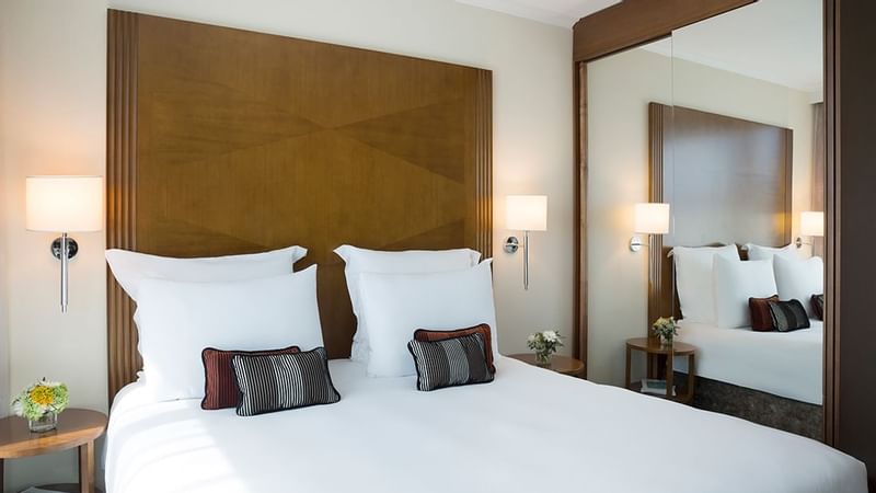 Close-up of Penthouse Terrace Suite at Warwick Geneva