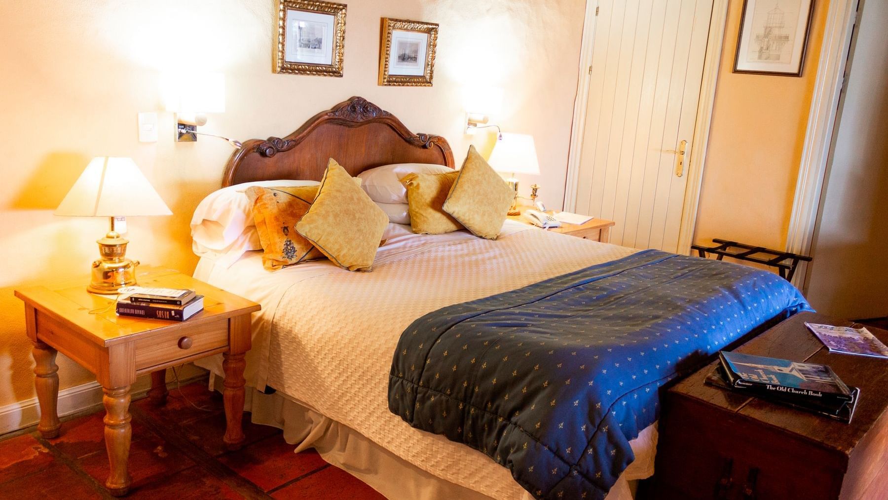 Bedroom arrangement in Standard Deck Room at DOT Hotels