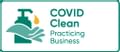 COVID Clean Practicing award at Brady Hotel Jones Lane