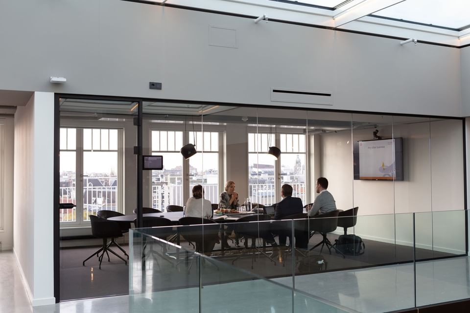 View of a meeting room at Amadeus City Hotel