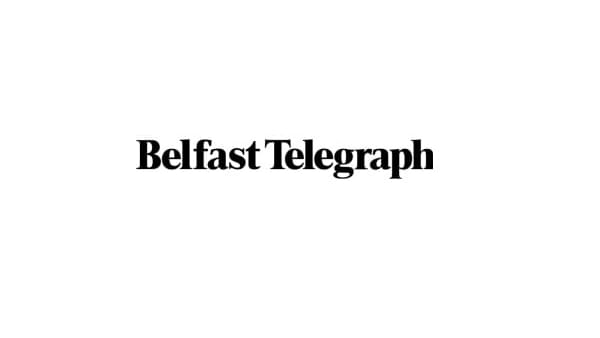 The Logo of Belfast Telegraph used at The Londoner Hotel