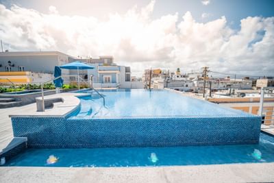 Rooftop pool