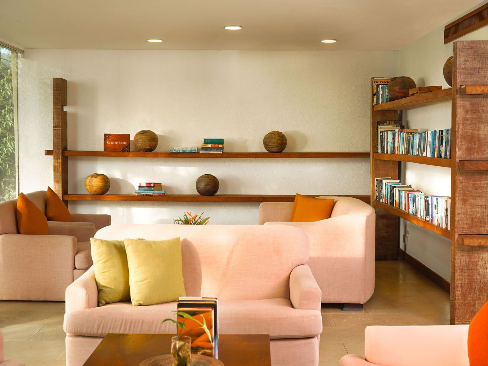 Lounge area in The Reading Room at Tanjung Rhu Resort Langkawi