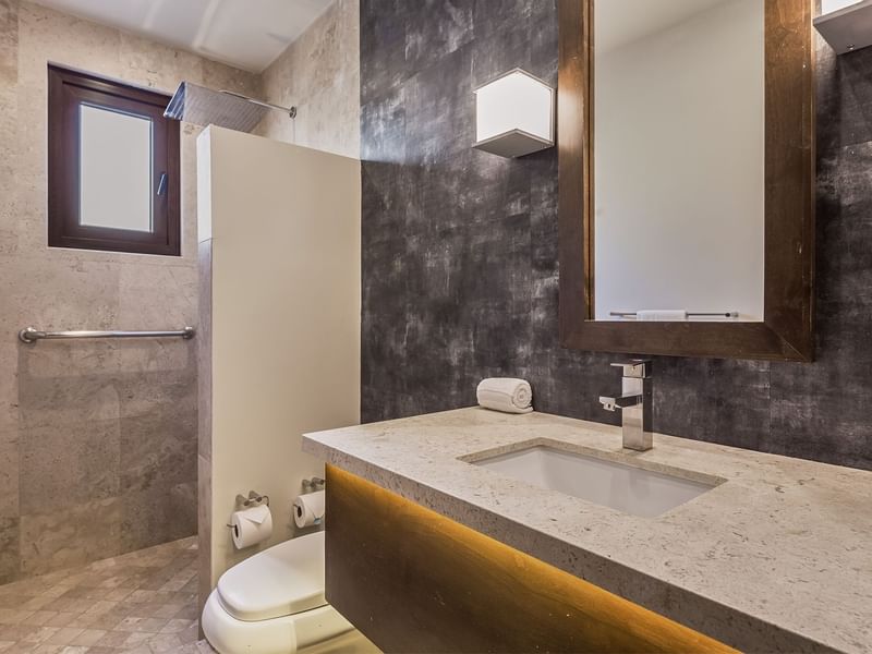 Vanity in Three Bedroom Premier Residence at Live Aqua Resorts