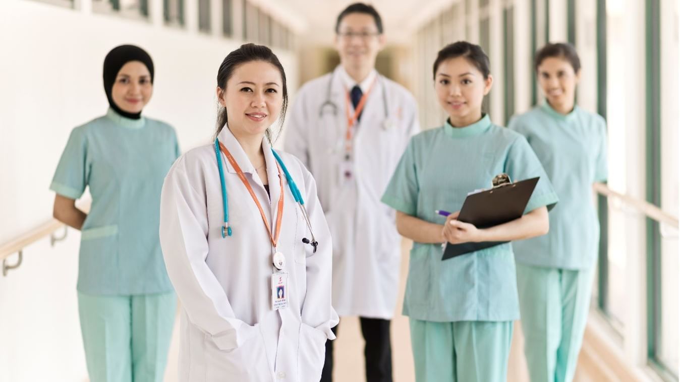 The staff of Sunway Medical Centre Velocity at Sunway Putra Hotel