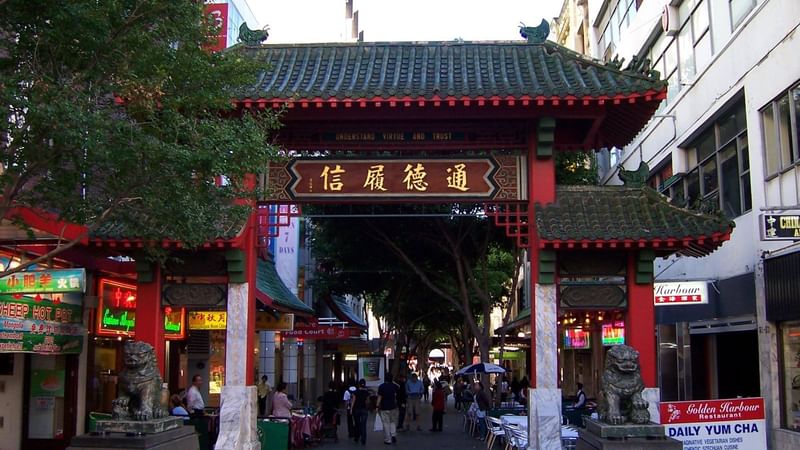 Chinatown near ibis Sydney World Square Hotel 