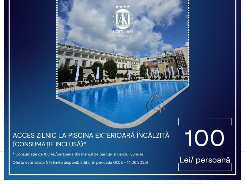 Afis Piscina Exterioara Mai-Iunie