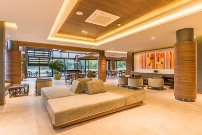 Interior of Club House at Chatrium Golf Resort Soi Dao
