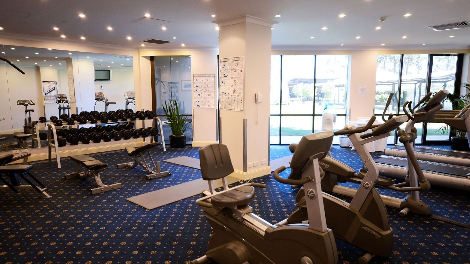Gym area at Mercure Penrith Hotel Australia