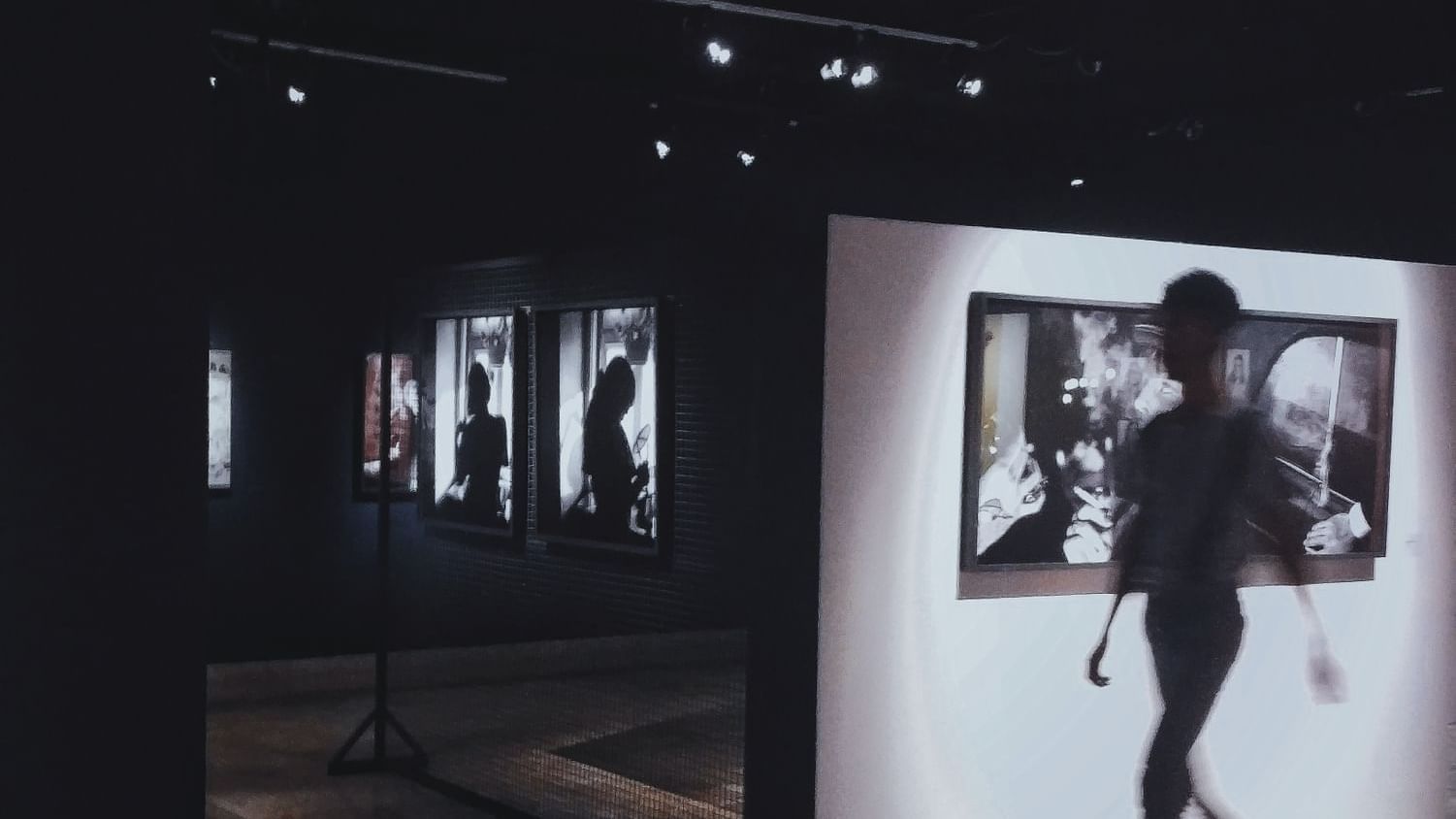 Inside of Mac Val Contemporary Art Museum near Le Monde Paris