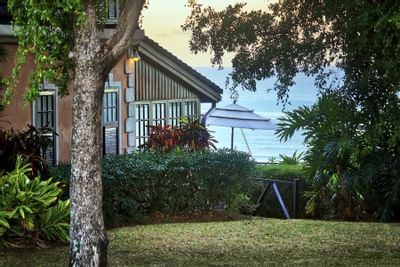 building with views of ocean