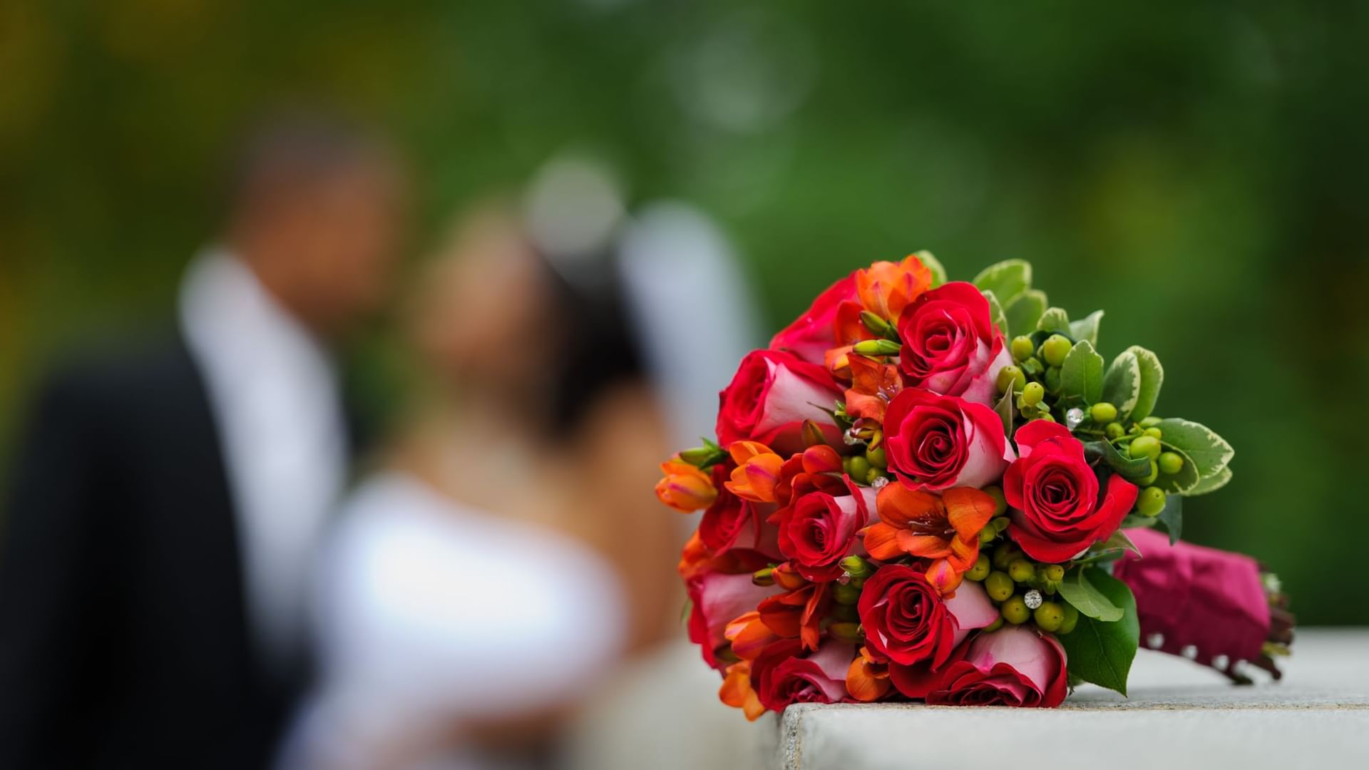 Red Roses for Wedding