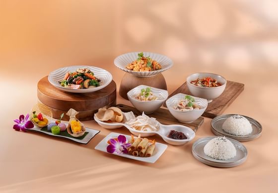 Thai Set Dinner, Plate Restaurant, Carlton Hotel, Carlton Bangkok, Sukhumvit, Bangkok