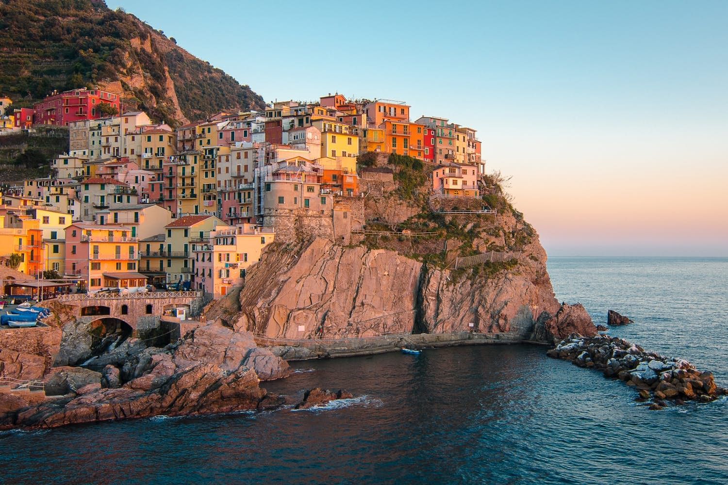 Colorful buildings -Hotel Portovenere