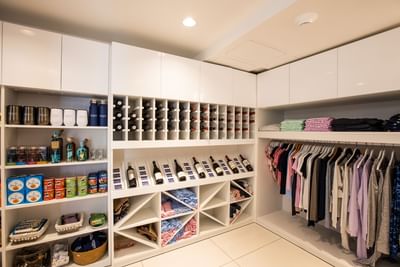 Interior of a Storage room at The Morgan Resort Spa Village