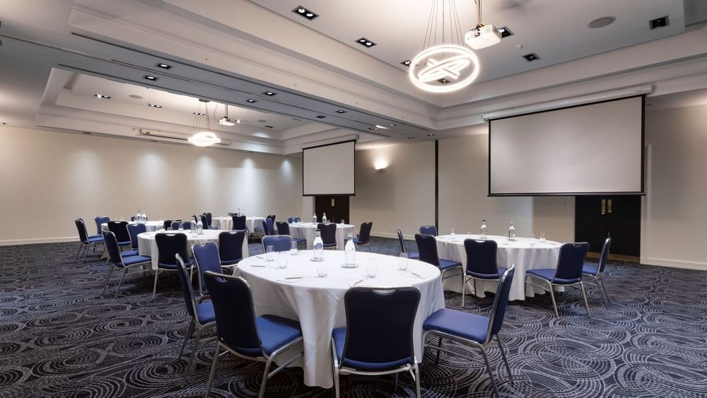 Banquet tables in Monash & Waverley at Novotel Glen Waverley