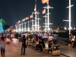 Asiatique The Riverfront near Chatrium Residence Sathon Bangkok