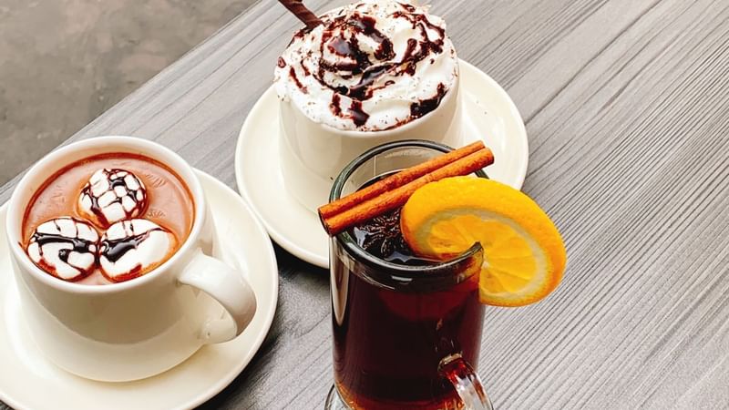 Hot Chocolate and Cider