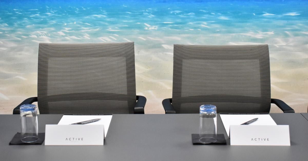 Meeting room chairs at Villiers Hotel one of the top conference venues in Buckinghamshire