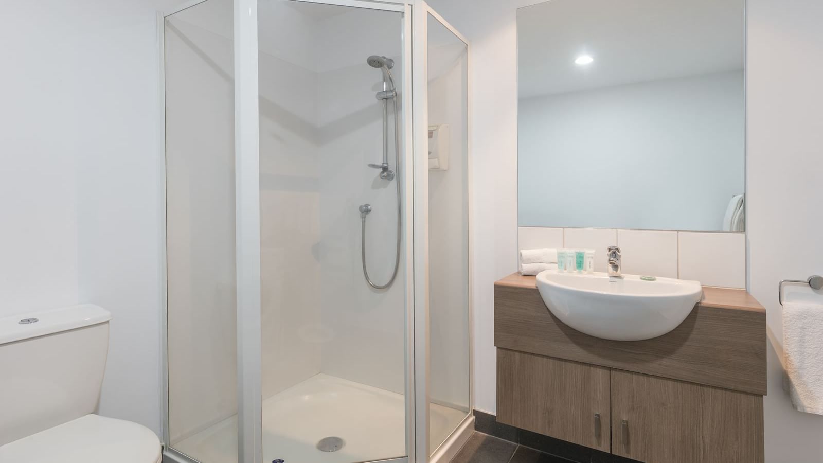 Shower area in 2-Bedroom Apartment at Nesuto St Martins Hotel