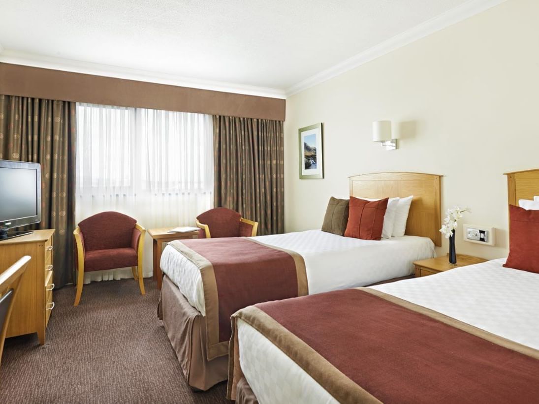 Standard Twin Room at The Aberdeen Altens Hotel