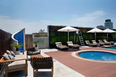 Pool at Grayton Hotel Dubai