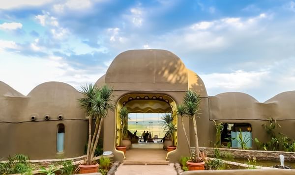 View of the main entrance at Mara Serena Safari Lodge