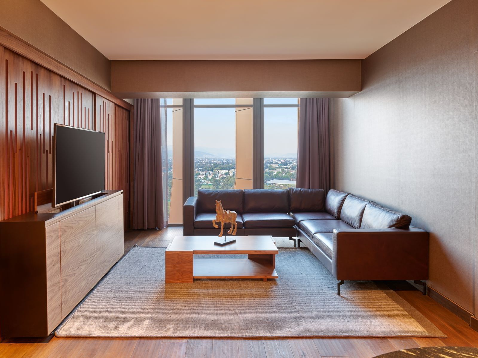 Livingroom area in Master suite at FA Viaducto Aeropuerto