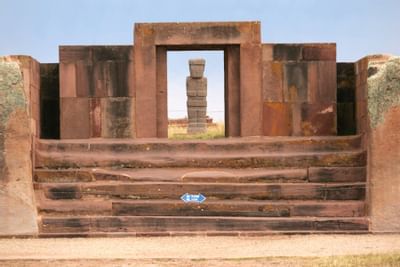 Tiwanaku Arial View