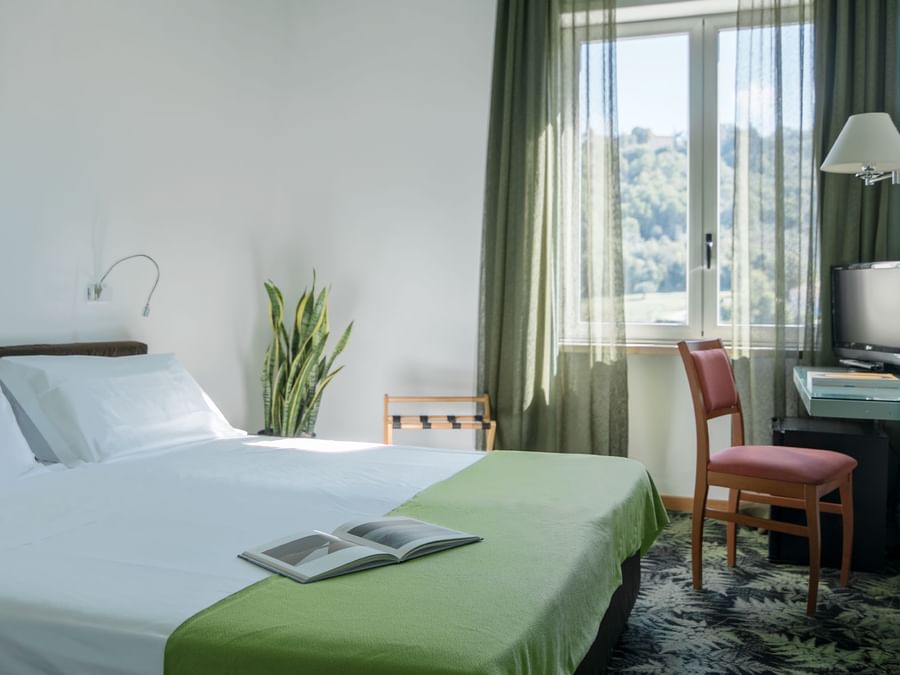 Interior of second floor room at The Originals Hotels 