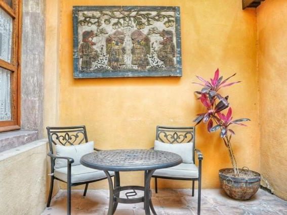 Lounge area at Casa De La Marquesa Curamoria Collection