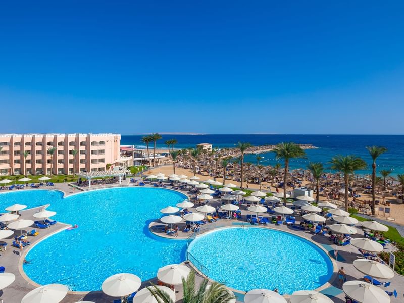 Outdoor Pool at Beach Albatros Resort in Hurghada