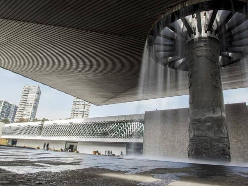 Interior of The Anthropology Museum near Marquis Reforma