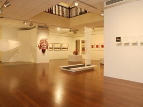 Interior of Geraldton Regional Art Gallery near Nesuto Hotels