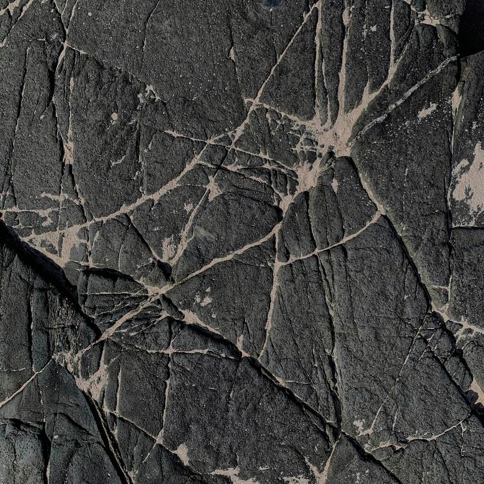 Close-up of cracked stones texture at Falkensteiner Hotels
