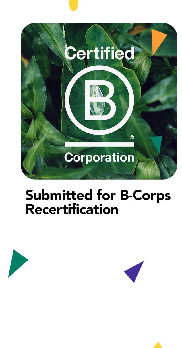 Poster of Certified B Corporation at Legacy Vacation Resorts