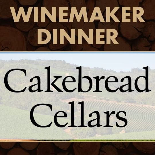 Winemaker Dinner with Cakebread Cellars Logo