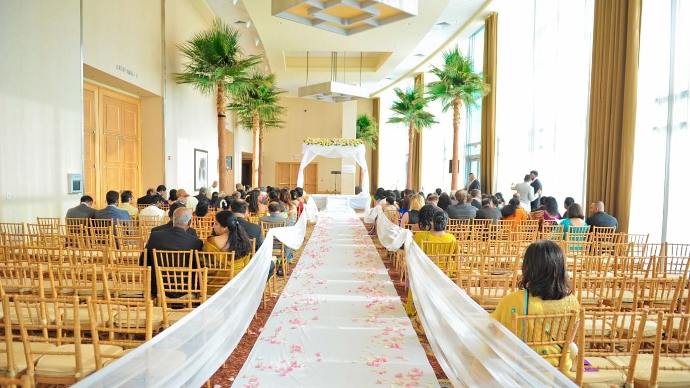Dozens Of Indoor And Outdoor Wedding Areas