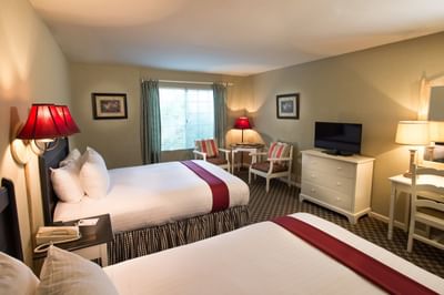 Standard Two Queen Room at Cambria Pines Lodge