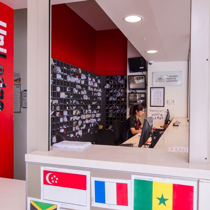 UniLodge @ ANU – Kinloch Lodge_Reception