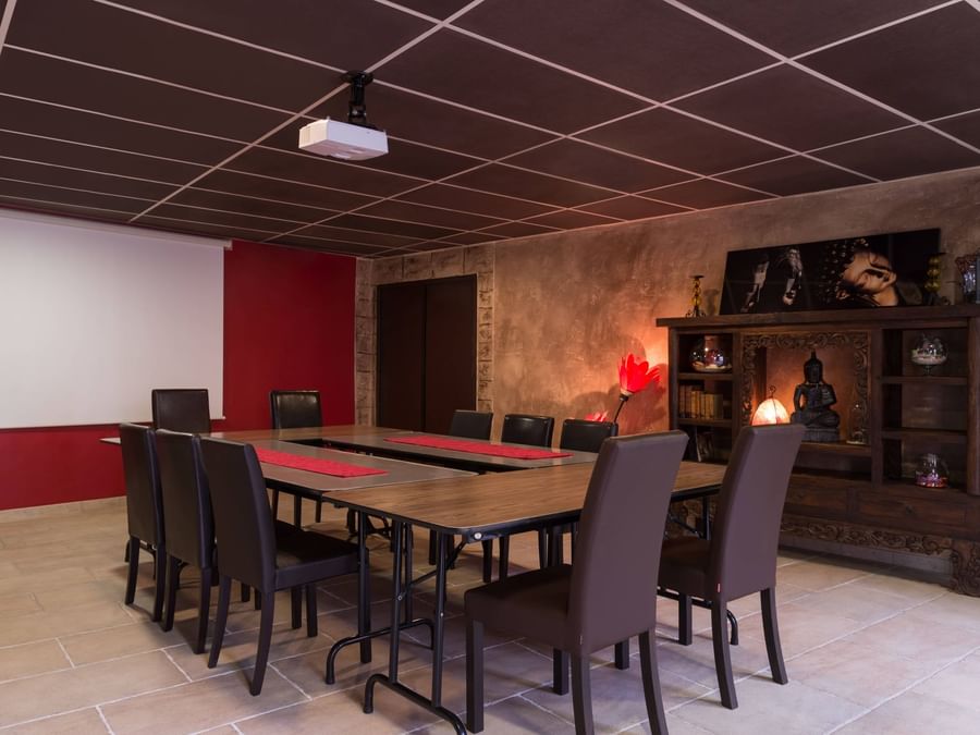 Interior of meeting room in Hotel Le Village Provencal
