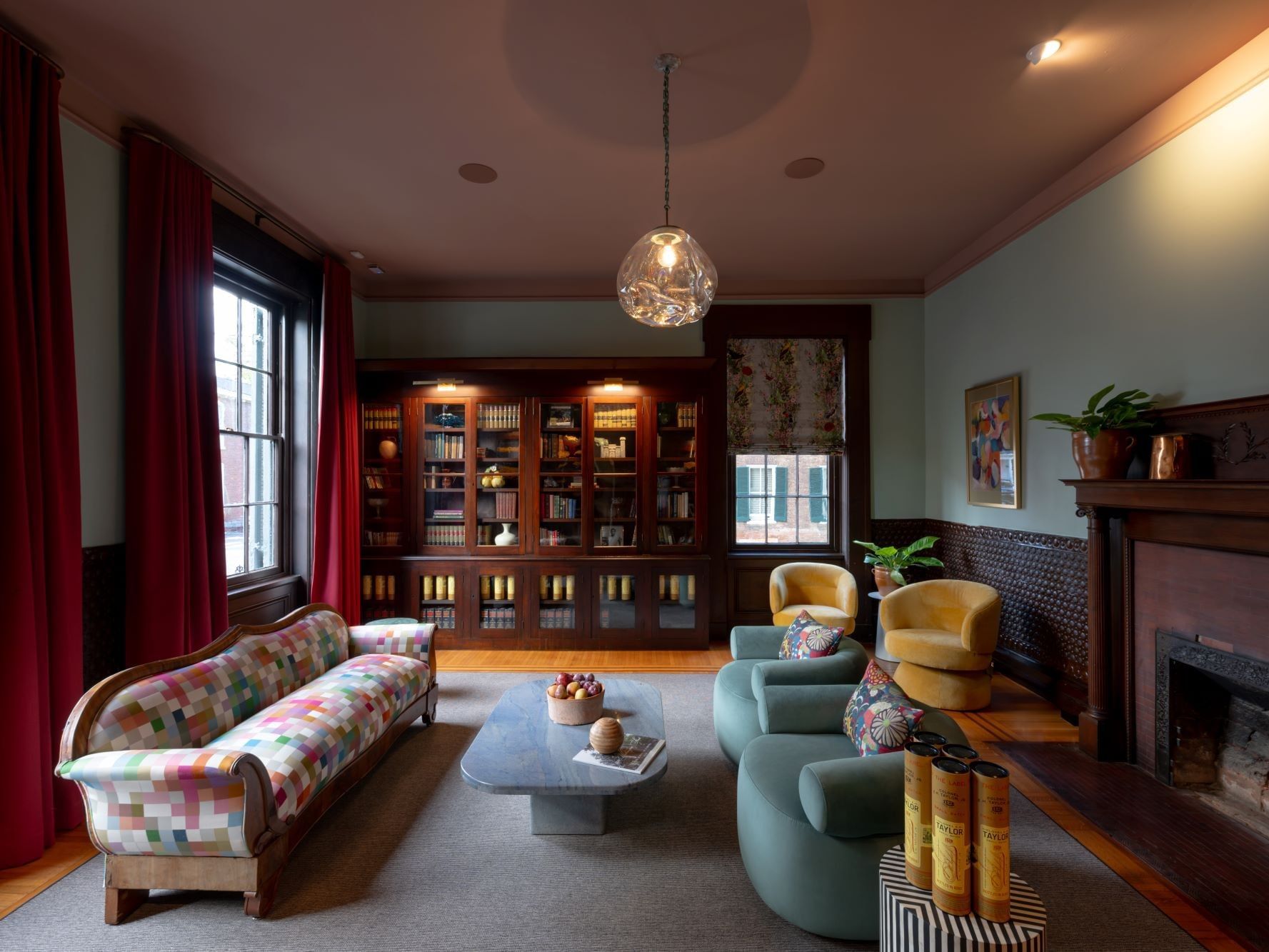 The Library at The Ashbrook Hotel for Events and Gatherings