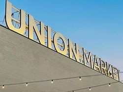 Union Market name board near Kellogg Conference Center