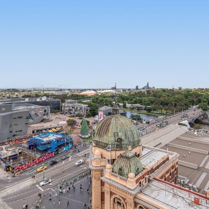Student Living on Flinders - View Top Balcony