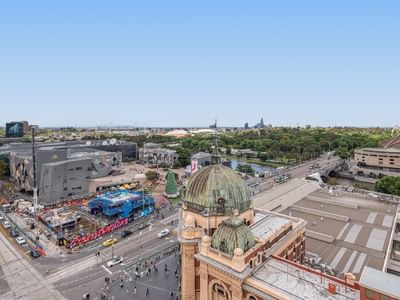 Student Living on Flinders - View Top Balcony