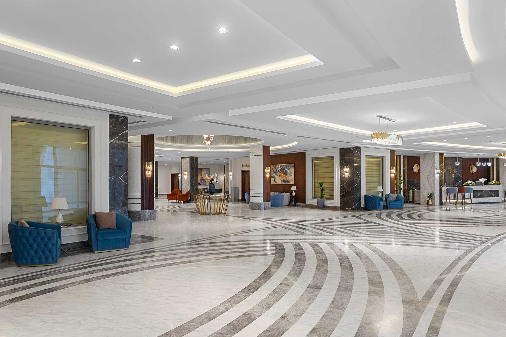 Lobby at Crystal Lotus Palace by Pickalbatros